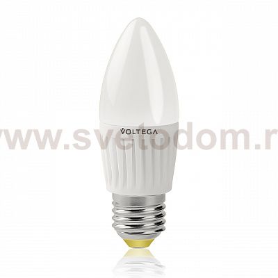 Лампа светодиодная Voltega VG1-C2E27warm6W (4690)