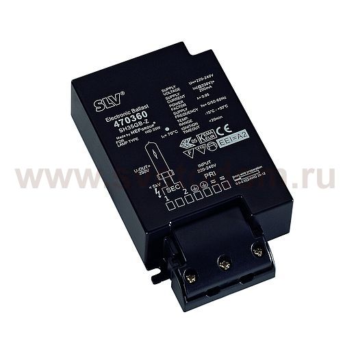 SLV 470360 EVG HID f?r CDM 35W, 230V, inkl. Zugentlastung