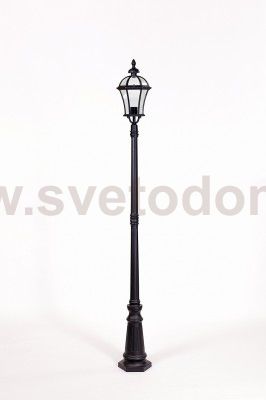 Светильник столб уличный 3 фонаря Oasis Light 95209L Bl 