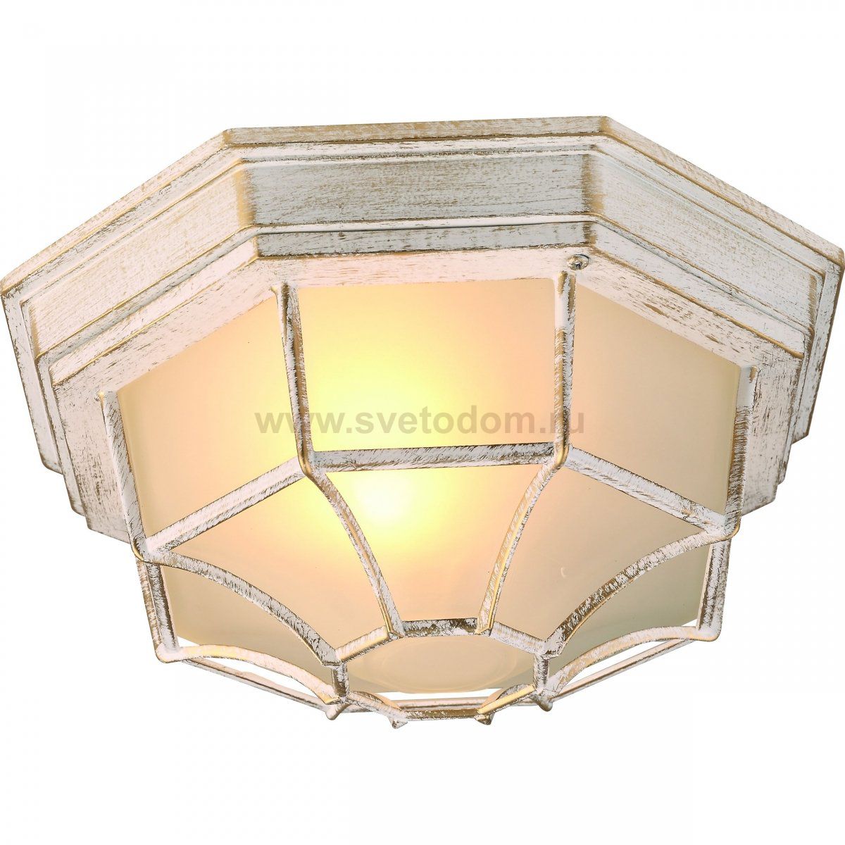 Потолочный светильник Ceiling Light Pagoda vintage White Loft Concept 48.006