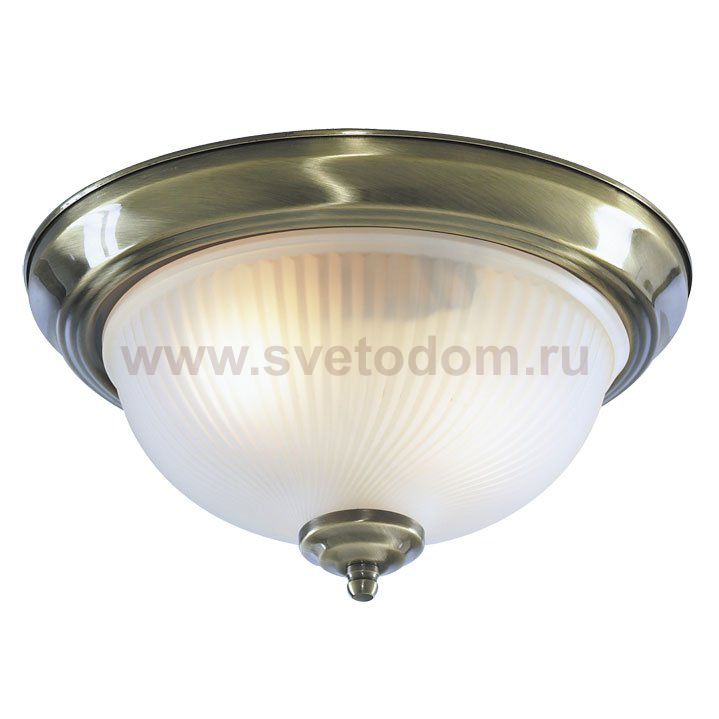 Потолочный светильник Flush Mount Ceiling Light antic milky glass Loft Concept 48.022