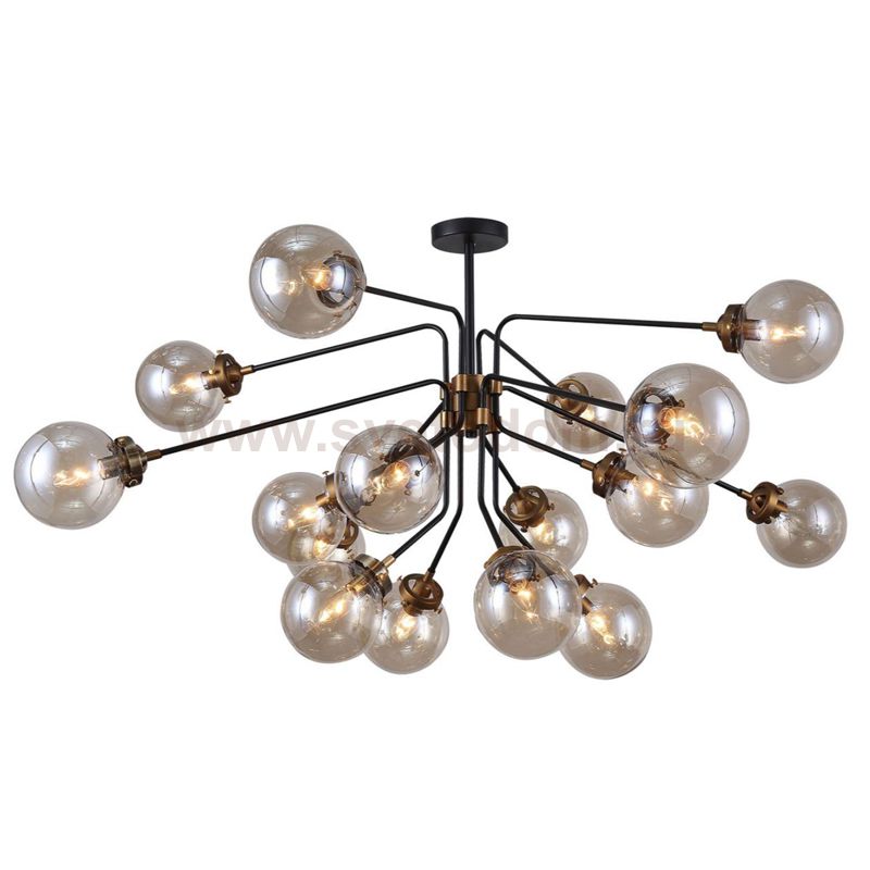 Большой Светильник Bistro Ceiling Globe 16 Loft Concept 48.026-3