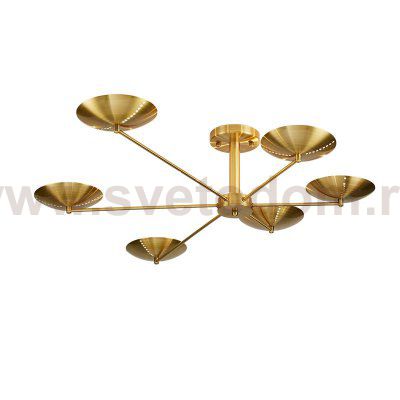 Потолочный светильник Brass Disk Loft Concept 48.046