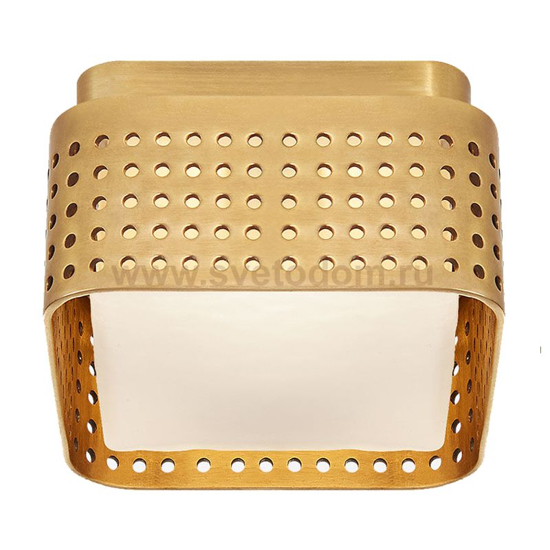 PRECISION Petite Flush Mount Brass Loft Concept 48.076-0