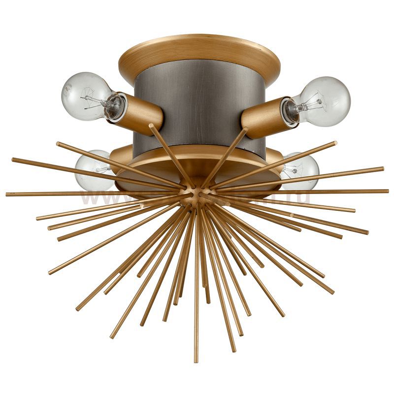 Потолочный светильник Hedgehog Brass Chandelier Loft Concept 48.095