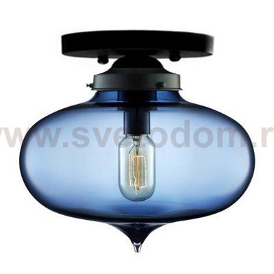 Потолочный светильник Minaret Top Blue Loft Concept 48.132