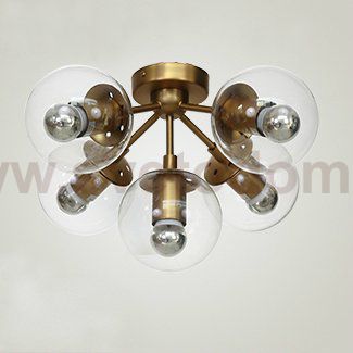 Потолочный светильник Modo 5 Brass color Loft Concept 48.155