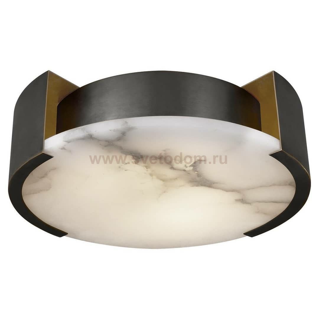 Потолочный светильник Melange Flush Mount Lamp black Loft Concept 48.187