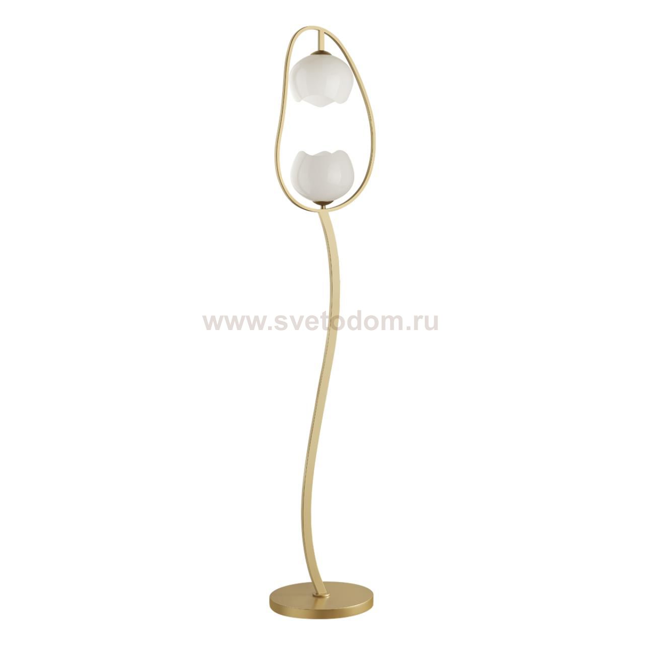 Торшер Odeon light 4873/2F WATERLILY