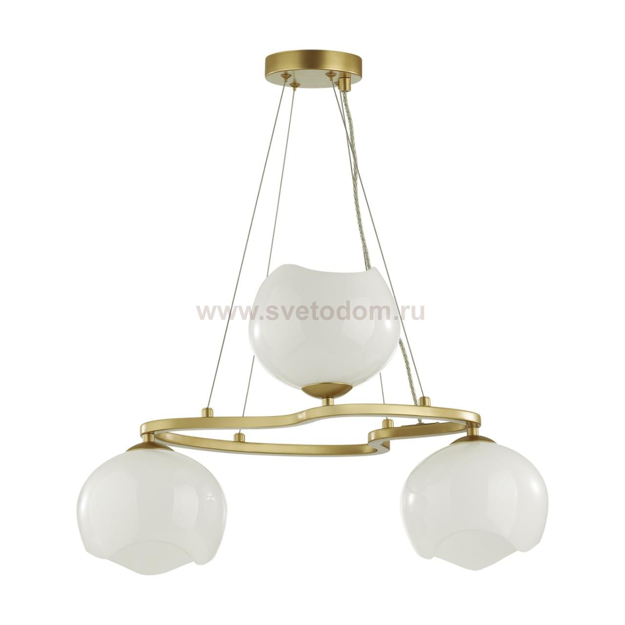 Люстра Odeon light 4873/3 WATERLILY