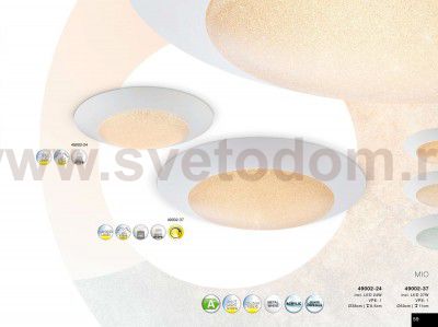 Светильник потолочный Globo 49002-24 MIO
