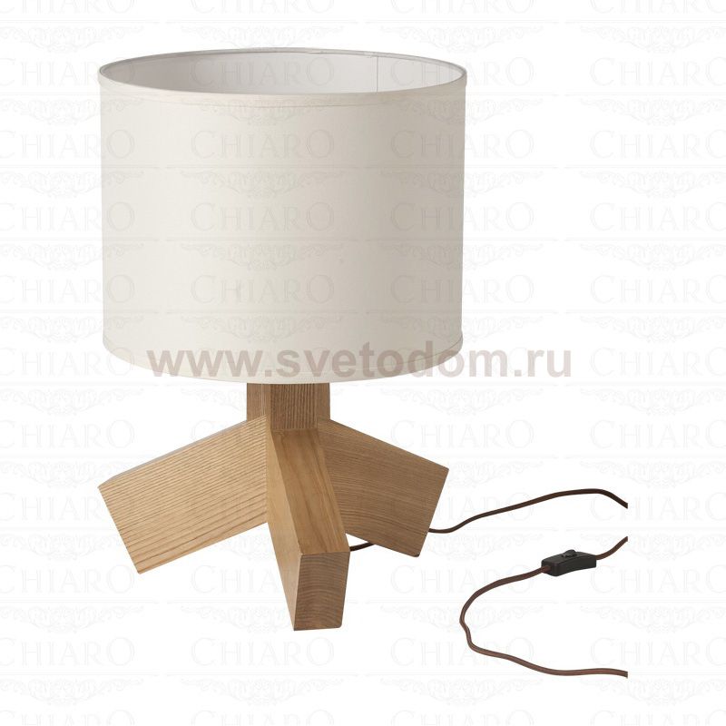 Настольная лампа Chiaro 490030501 Бернау