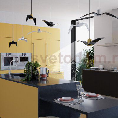 Подвесной светильник Odeon light 4904/1C BIRDS