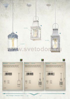 Подвесной потолочный светильник (люстра) LANGHAM Eglo 49204