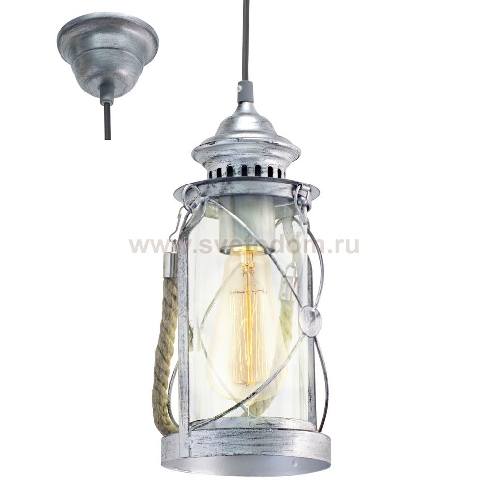 Светильник керосиновая лампа 1*E27