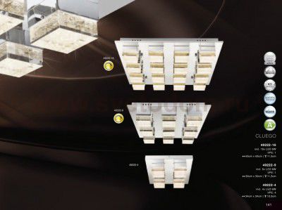 Светильник потолочный Globo 49222-16 CLUEGO