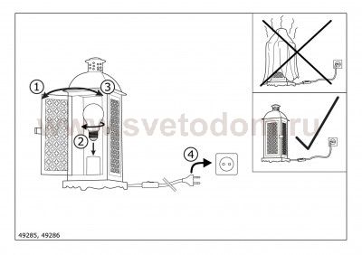 Настольная лампа Eglo 49286 WINSHAM