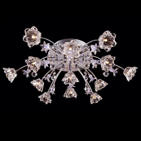 Люстра с диодной подсветкой Eurosvet 4928/13 хром