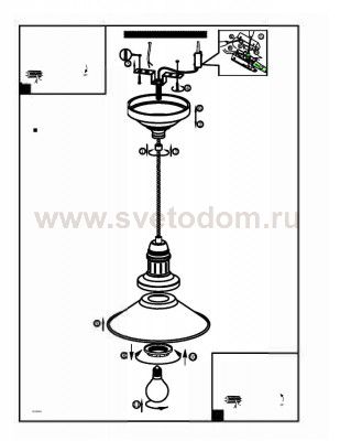 Подвесной светильник Eglo 49455 STOCKBURY