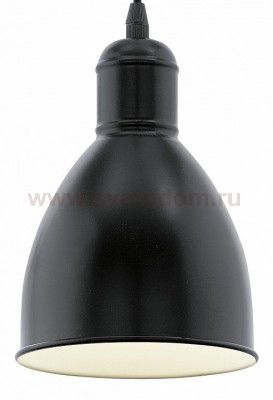 Подвесной черный светильник Eglo 49465 PRIDDY