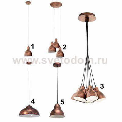 Подвесной светильник Eglo 49493 PRIDDY 1