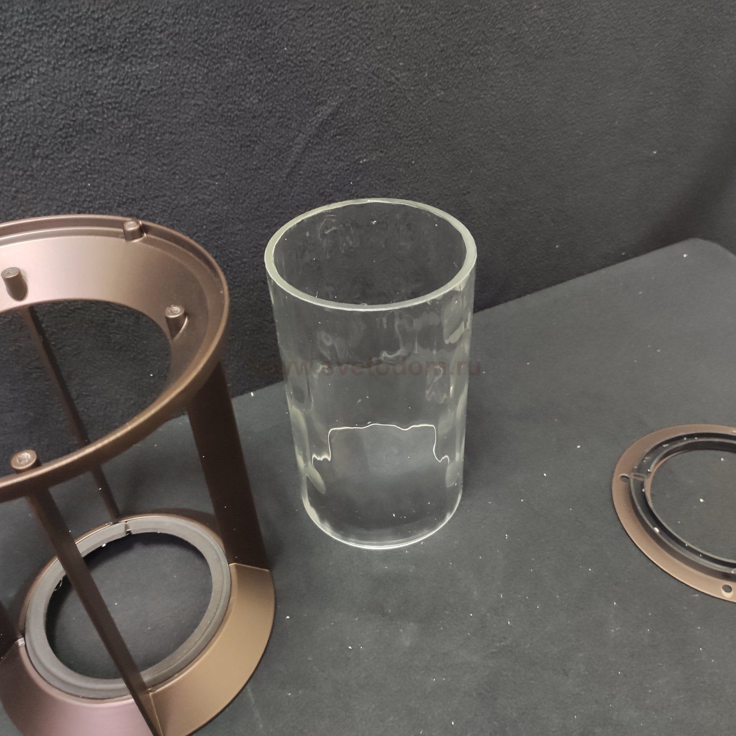 Плафон стекло колба прозрачная 100*170мм Odeon light 4961 MAVRET