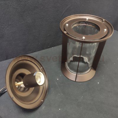 Плафон стекло колба прозрачная 100*170мм Odeon light 4961 MAVRET