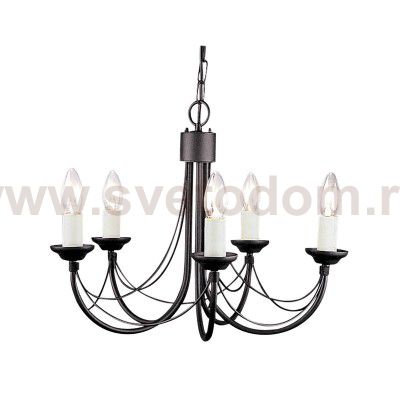 Люстра Natural concept CB5 BLACK CARISBROOKE