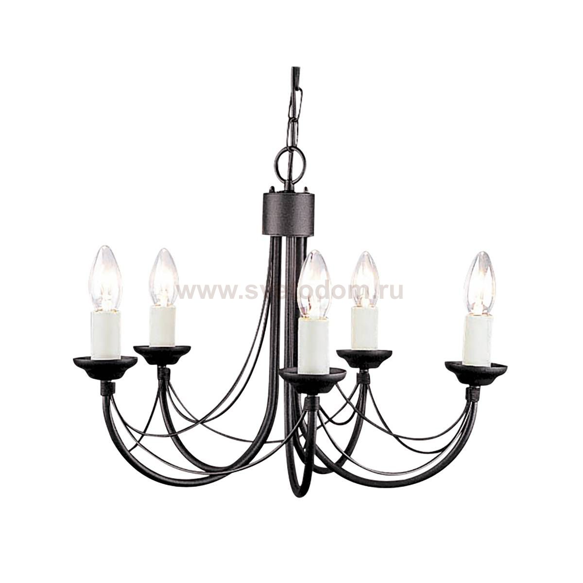 Люстра Natural concept CB5 BLACK CARISBROOKE