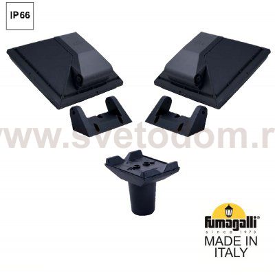 Уличный фонарь на столб  FUMAGALLI ROSA 4P2.000.G20.AYF1R