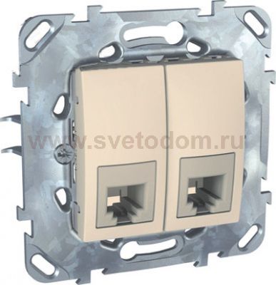 Розетка ТЛФ 2-ая 4 контакта MGU5.9090.25ZD