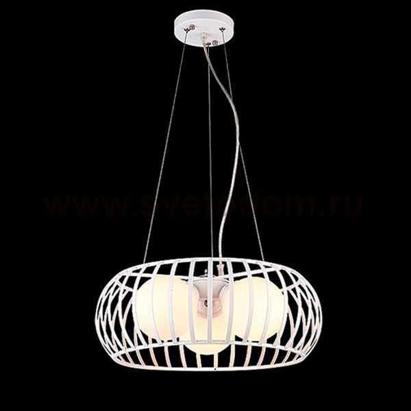 Светильник подвесной Eurosvet 50006/3 белый