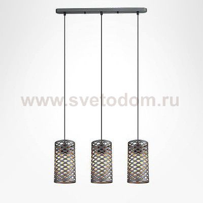 Светильник тройной Eurosvet 50037/3 серый