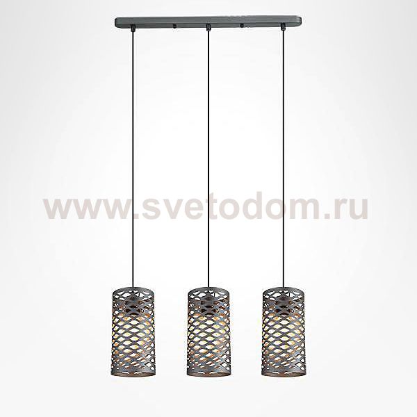 Светильник тройной Eurosvet 50037/3 серый