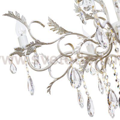 Люстра классическая с хрусталем Экономсвет 5005/5WG