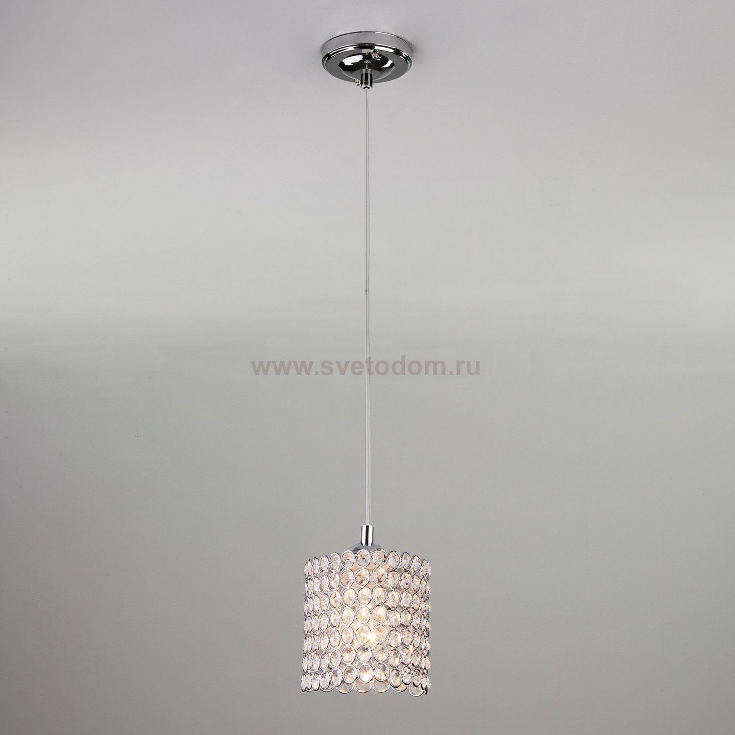 Светильник подвесной Eurosvet 50068/1 хром