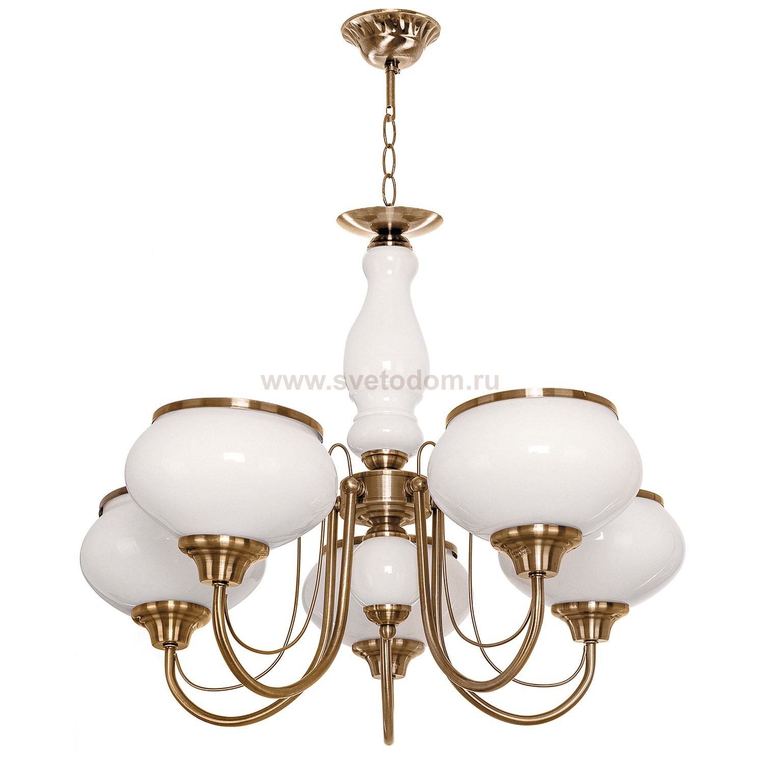 Люстра классическая Экономсвет 50069/5BCU WT(045)