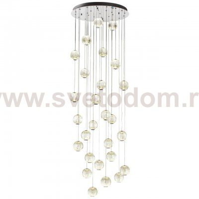 Люстра каскадная Odeon light 5007/120L CRYSTAL