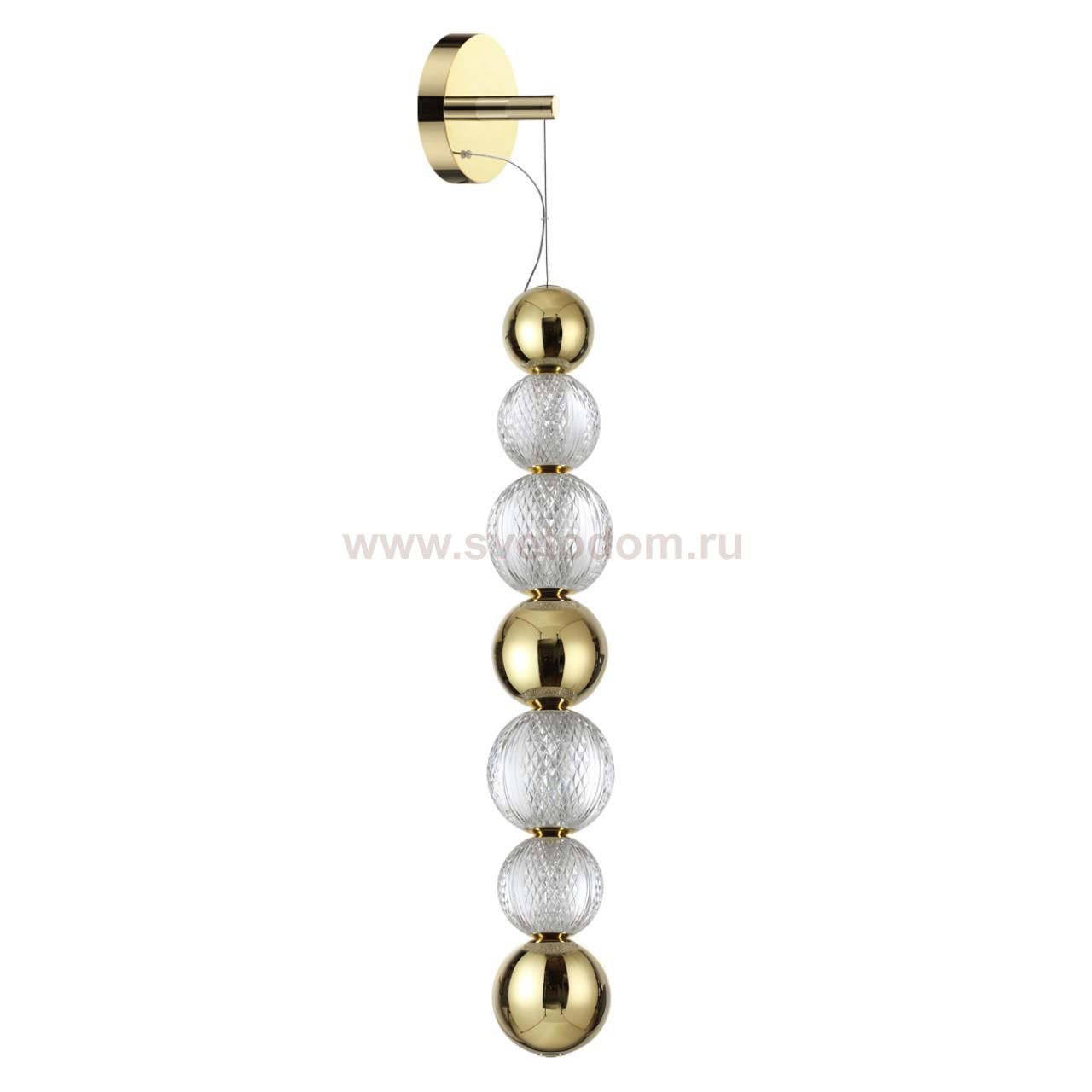 Настенный светильник Odeon light 5008/13WL CRYSTAL