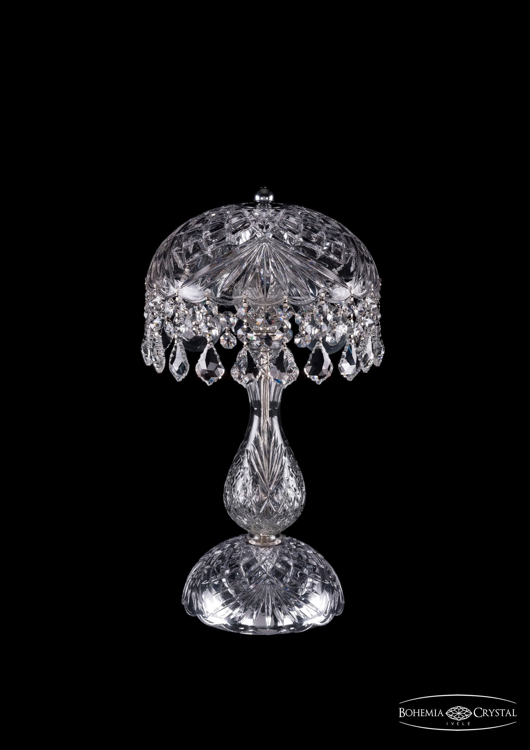 Настольная лампа Bohemia Ivele 5011/22-42/Ni/Leafs