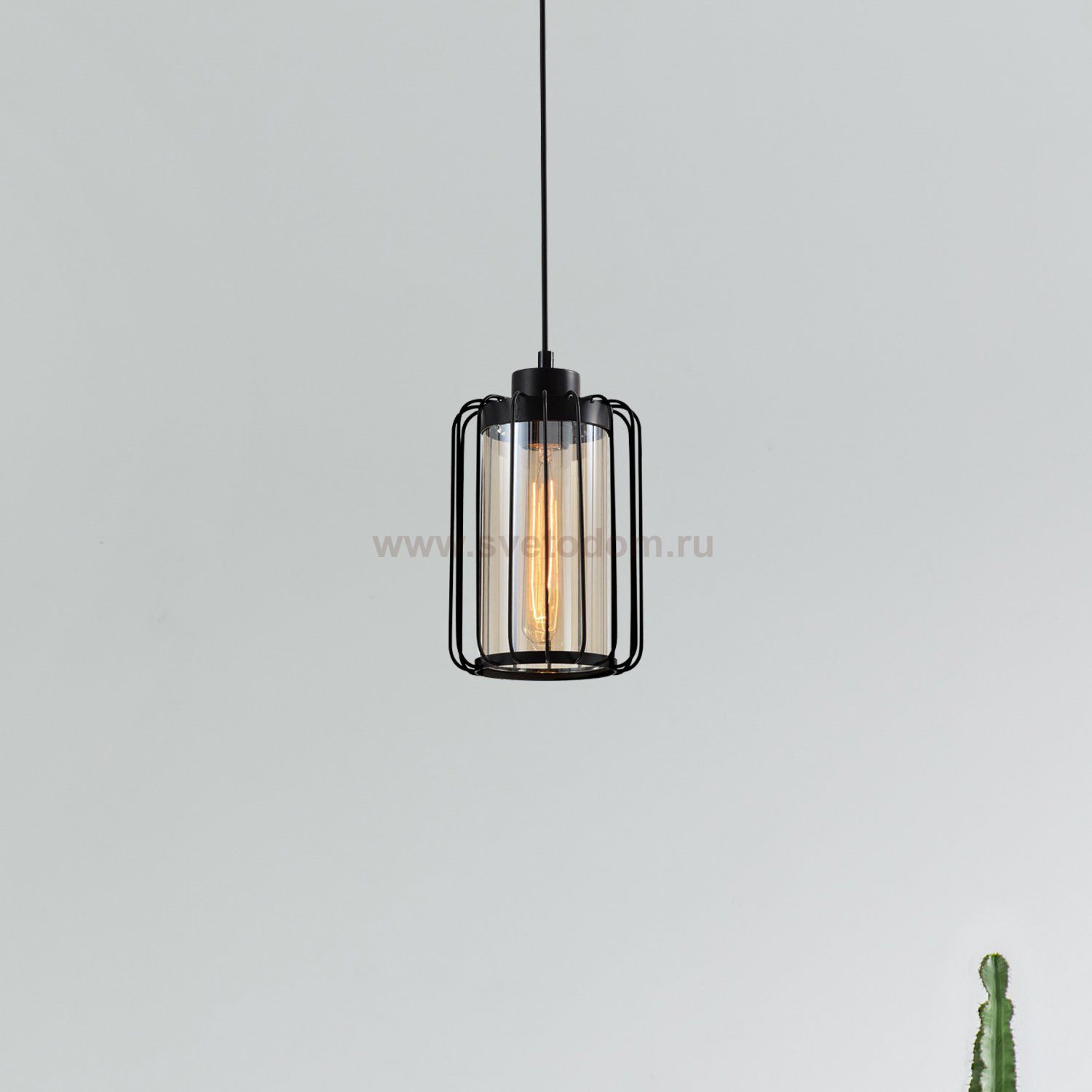 Светильник подвесной (подвес) Rivoli Vreni 5013-211 1 х Е27 40 Вт лофт - кантри