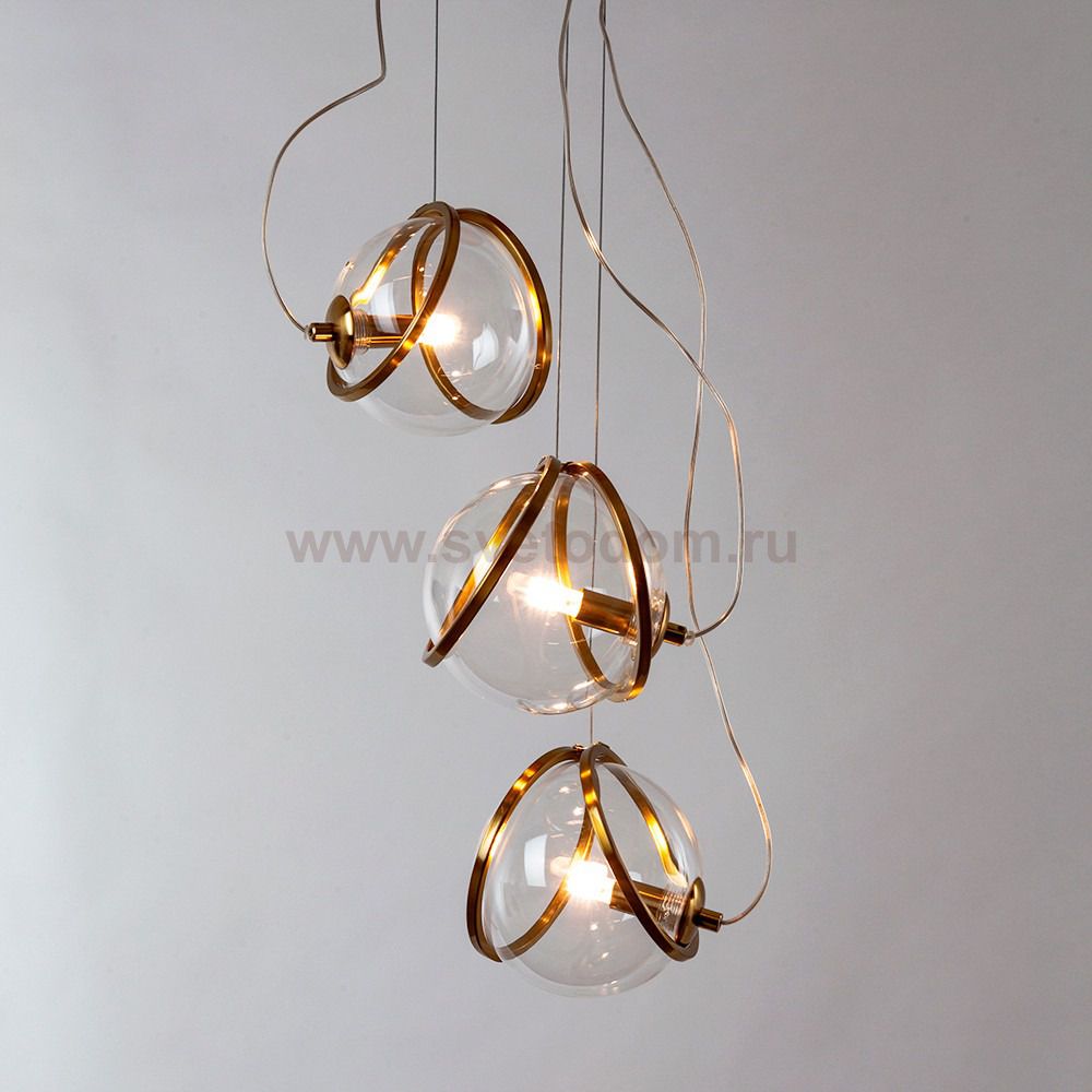 Светильник подвесной Divinare 5015/17 SP-3 HAZEL