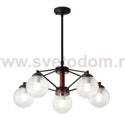 Люстра Rivoli Valery 5016-205 5 x E27 60 Вт лофт - кантри