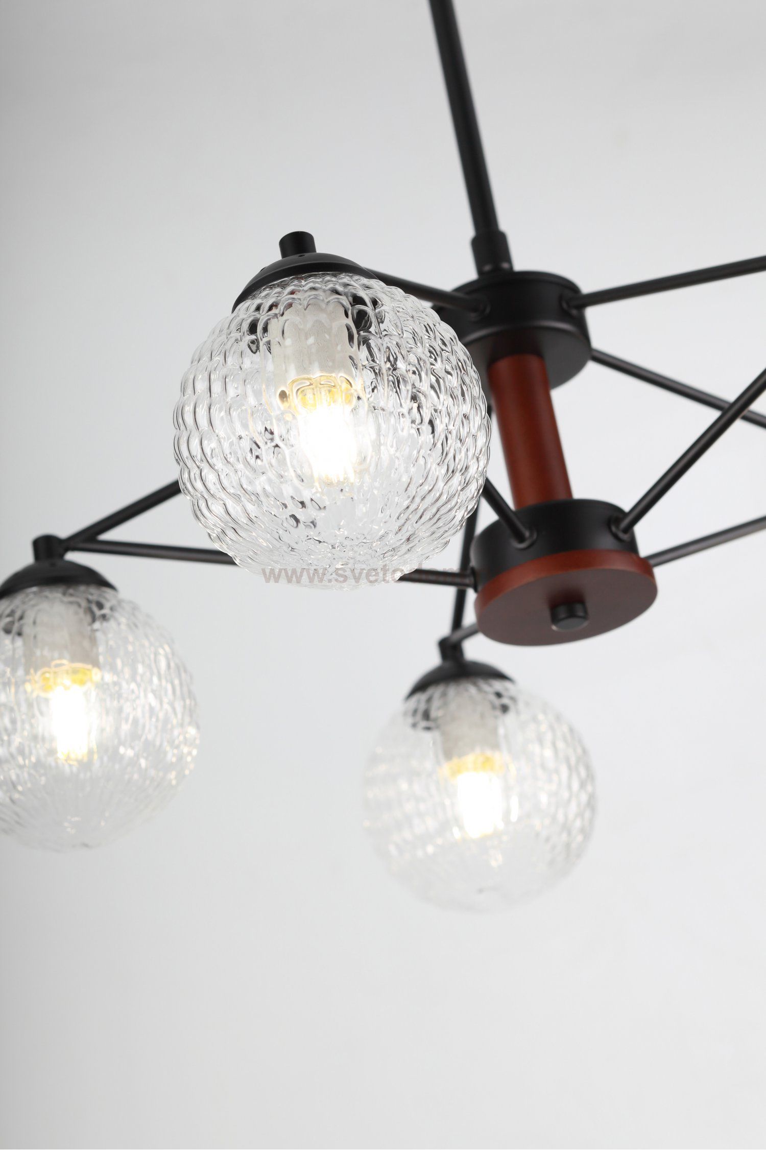 Люстра Rivoli Valery 5016-205 5 x E27 60 Вт лофт - кантри