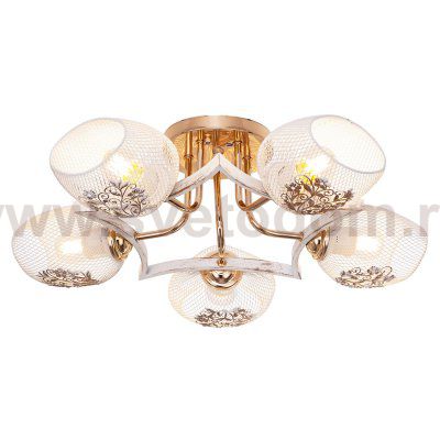 Потолочный светильник Экономсвет 50226/5FGD+WG PNT