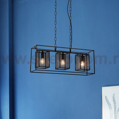 Светильник подвесной (подвес) Rivoli Michaela 5023-213 3 х Е27 40 Вт лофт - кантри