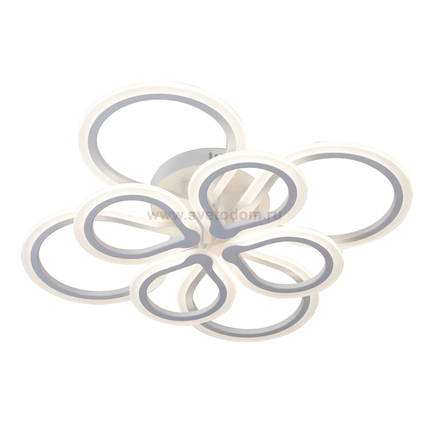 Люстра светодиодная Экономсвет 50337/4+4WT