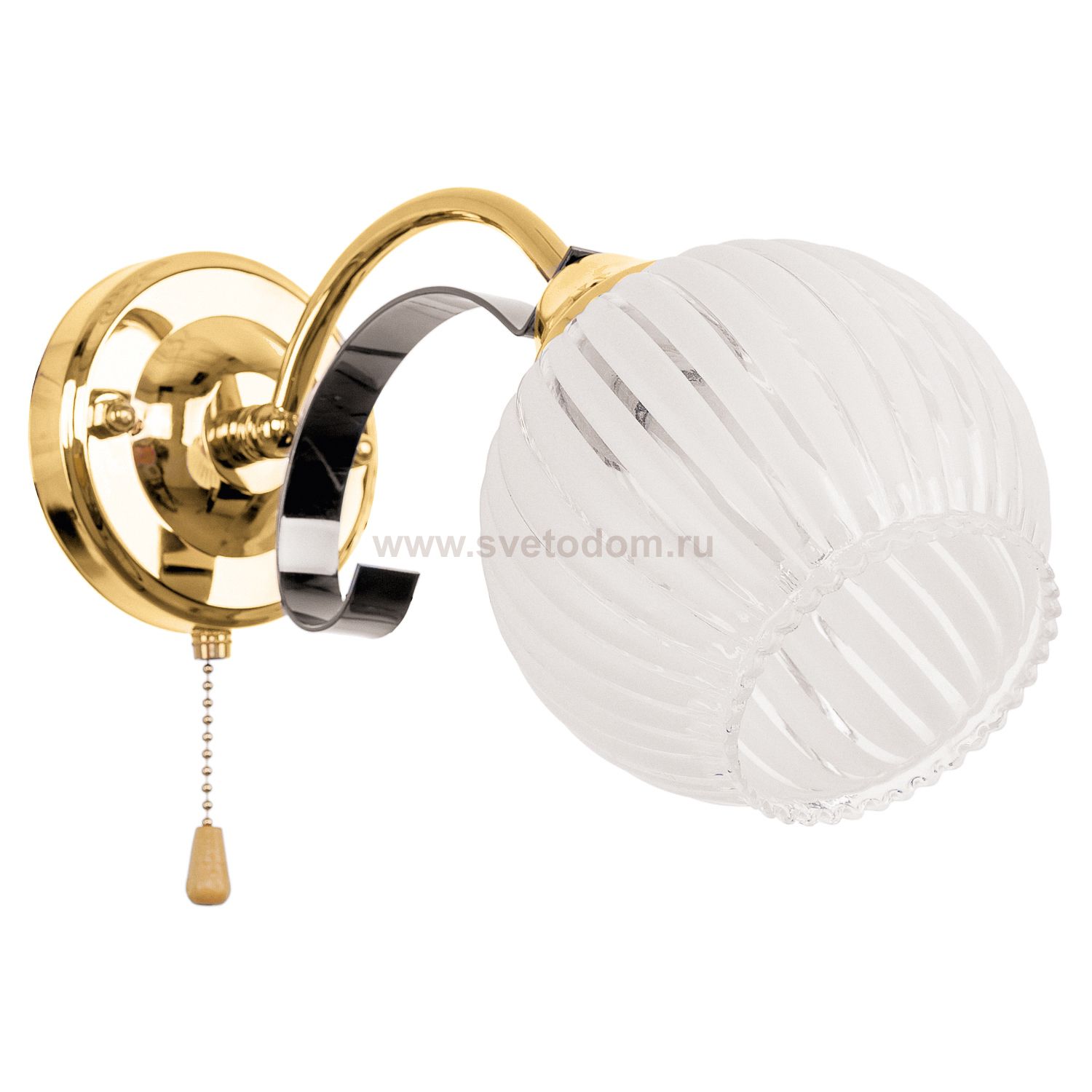 Светильник ЭкономСвет 50349/1wFGD+AN WT