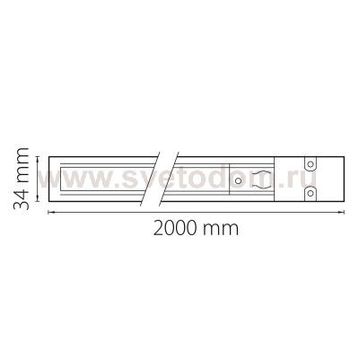 Трек четырехконтактный трехфазный Lightstar 504027 Barra