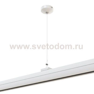 Подвес универсальный трековый 5 м для однофазных и трехфазных треков Lightstar 504196 Barra